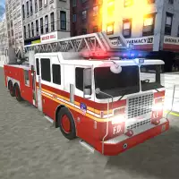Real Fire Truck Driving Simula