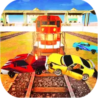Train Demolition Derby Car Sim