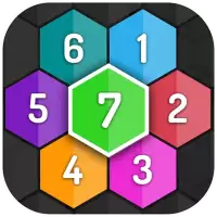 Merge Hexa - Number Puzzle