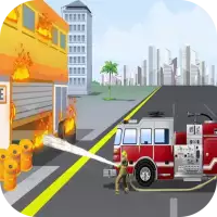 Fire Truck Rescue Simulator