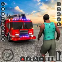 Fire Truck Game:US Firefighter