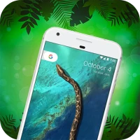 Snake On Screen Hissing Joke