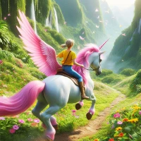 Unicorn Flying Horse Simulator