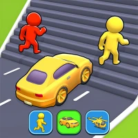 Shape Transform Car Shift Race