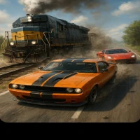 Derby Car Train Crash Game