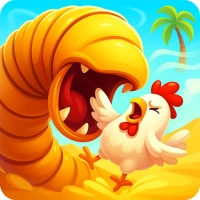 Desert Worm Idle RPG