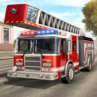 Fire Truck Rescue Firefighter