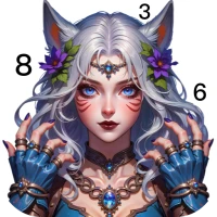 Epic Fantasy Color by Numbers