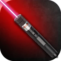 Laser pointer beam simulator
