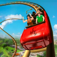 Crazy Roller Coaster-Park Rush