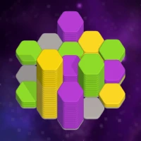 Hexa Sort: 3D Color Puzzle