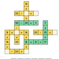 Math Crossword: Number Puzzle